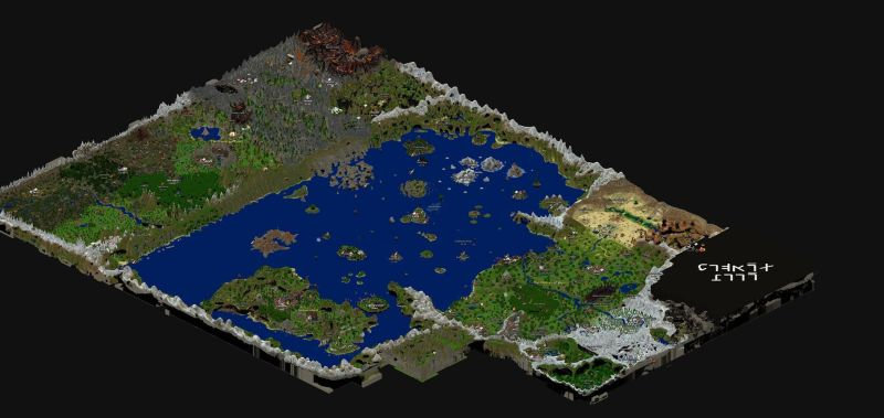 Illustration for article titled Crean un impresionante MMO construido en el interior de Minecraft